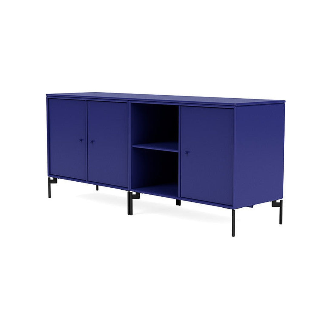 [product_category]-Montana Save Lowboard With Legs, Monarch Blue/Black-Montana Furniture-5714322257817-0000SAVE-135-03-MON-1