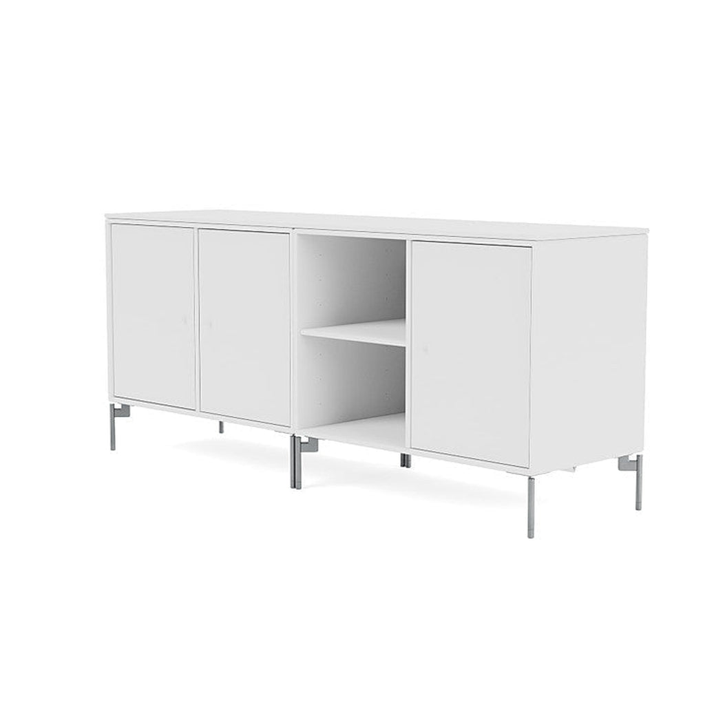 [product_category]-Montana Save Lowboard With Legs, New White/Matt Chrome-Montana Furniture-5714322257725-0000SAVE-101-01-MON-1
