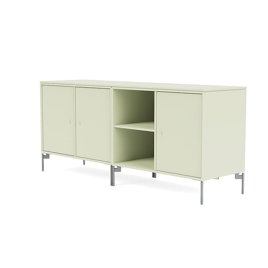 [product_category]-Montana Save Lowboard With Legs, Pomelo/Matt Chrome-Montana Furniture-5714322258159-0000SAVE-140-01-MON-1