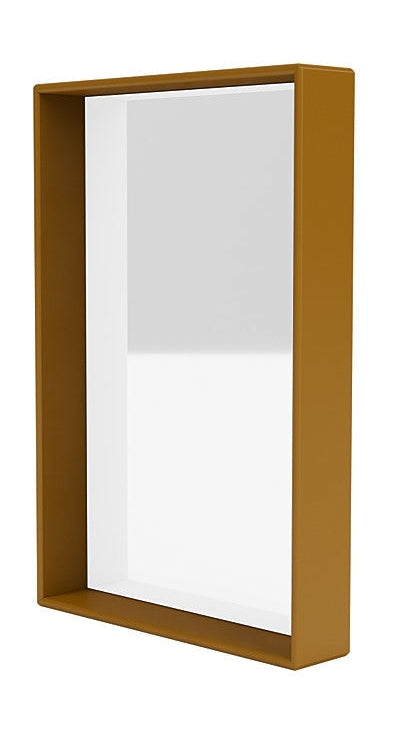 [product_category]-Montana Shelfie Mirror With Shelf Frame, Amber Yellow-Montana Furniture-5715288153571-0SHELFIE-142-04-MON-1