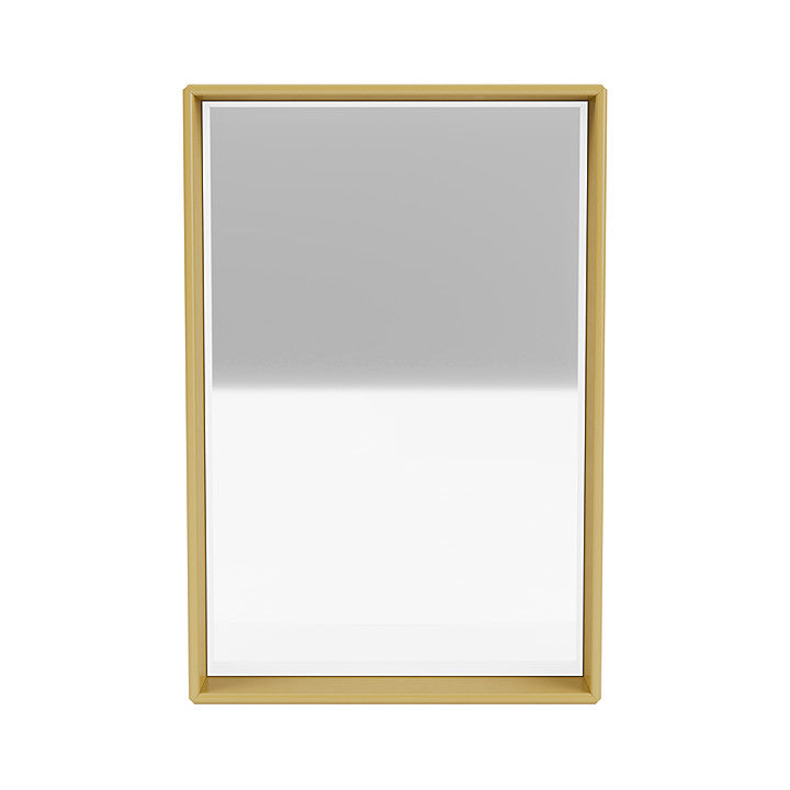 [product_category]-Montana Shelfie Mirror With Shelf Frame, Cumin Yellow-Montana Furniture-5715288153670-0SHELFIE-157-04-MON-2