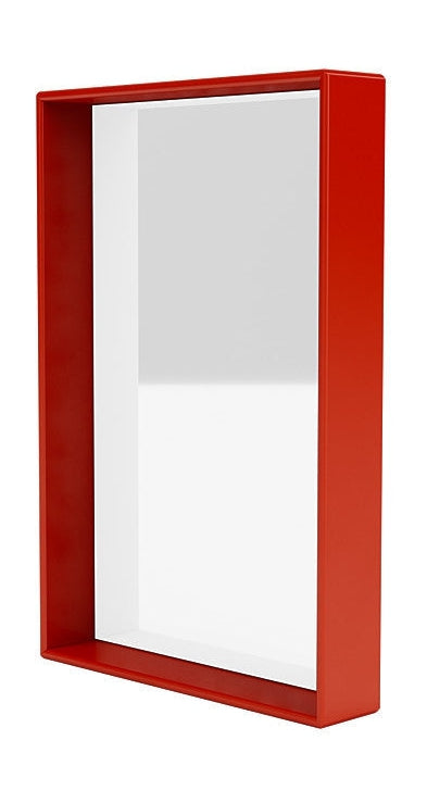 [product_category]-Montana Shelfie Mirror With Shelf Frame, Rosehip Red-Montana Furniture-5715288133092-0SHELFIE-145-04-MON-1