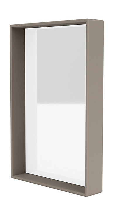 [product_category]-Montana Shelfie Mirror With Shelf Frame, Truffle Grey-Montana Furniture-5715288153564-0SHELFIE-141-04-MON-1