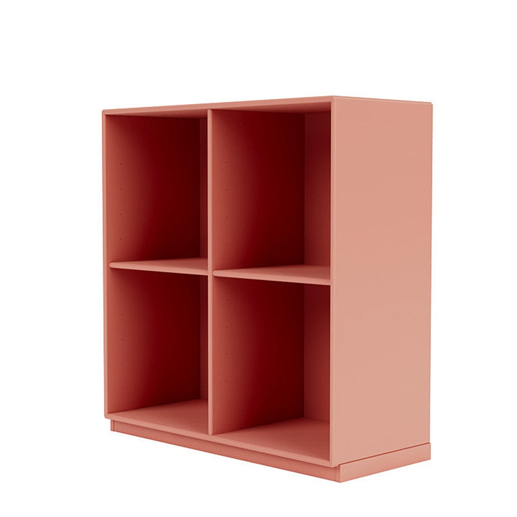 [product_category]-Montana Show Bookcase With 3 Cm Plinth, Rhubarb Red-Montana Furniture-5715288030940-0000SHOW-151-06-MON-1