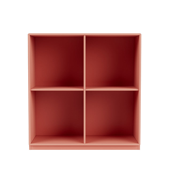 [product_category]-Montana Show Bookcase With 3 Cm Plinth, Rhubarb Red-Montana Furniture-5715288030940-0000SHOW-151-06-MON-2