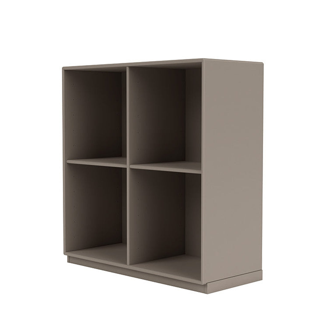[product_category]-Montana Show Bookcase With 3 Cm Plinth, Truffle Grey-Montana Furniture-5715288030346-0000SHOW-141-06-MON-1
