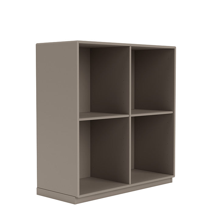 [product_category]-Montana Show Bookcase With 3 Cm Plinth, Truffle Grey-Montana Furniture-5715288030346-0000SHOW-141-06-MON-3
