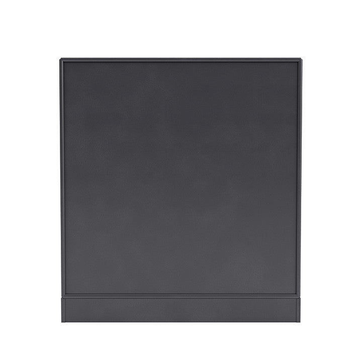 [product_category]-Montana Show Bookcase With 7 Cm Plinth, Carbon Black-Montana Furniture-5715288031923-0000SHOW-36-07-MON-4