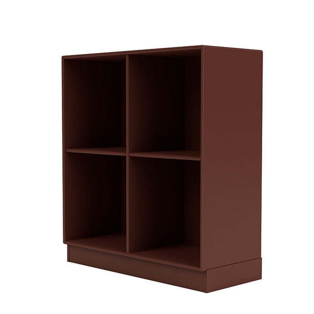 [product_category]-Montana Show Bookcase With 7 Cm Plinth, Masala-Montana Furniture-5715288031138-0000SHOW-155-07-MON-1
