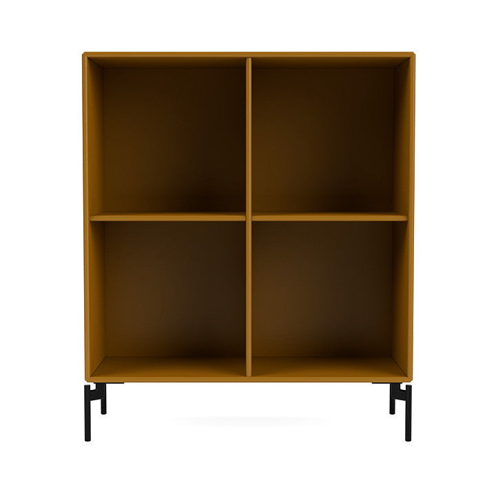 [product_category]-Montana Show Bookcase With Legs, Amber/Black-Montana Furniture-5715288030391-0000SHOW-142-03-MON-2