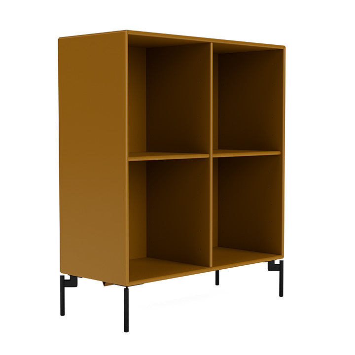 [product_category]-Montana Show Bookcase With Legs, Amber/Black-Montana Furniture-5715288030391-0000SHOW-142-03-MON-3