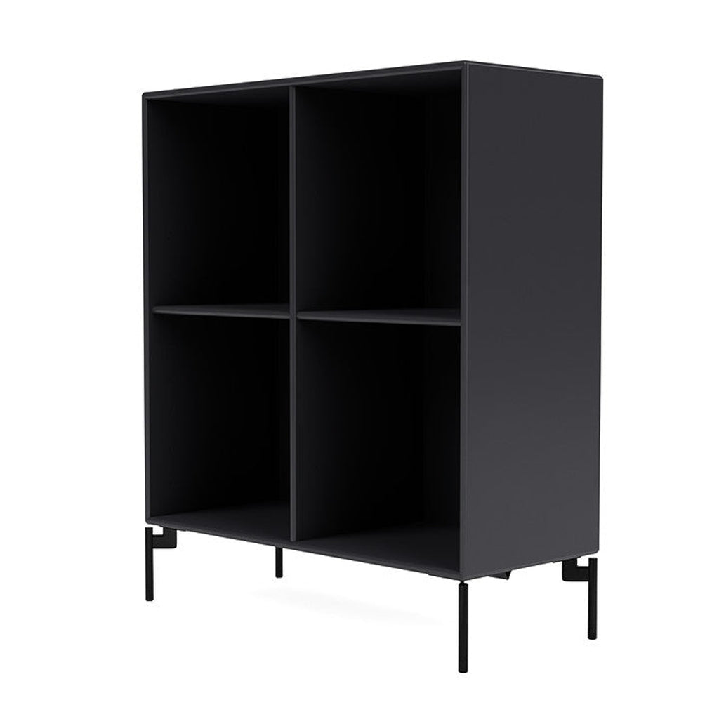 [product_category]-Montana Show Bookcase With Legs, Anthracite/Black-Montana Furniture-5714322368841-0000SHOW-04-03-MON-1