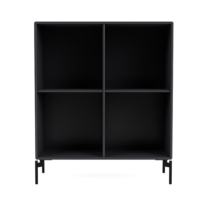 [product_category]-Montana Show Bookcase With Legs, Anthracite/Black-Montana Furniture-5714322368841-0000SHOW-04-03-MON-2