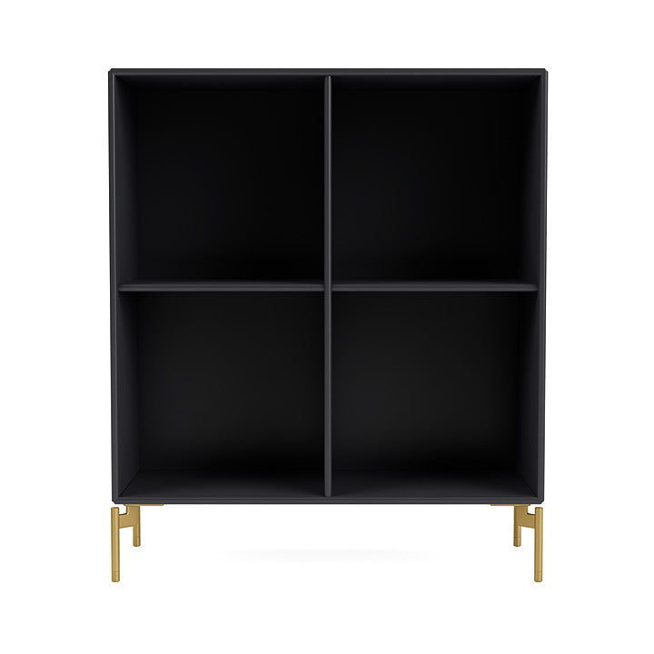 [product_category]-Montana Show Bookcase With Legs, Anthracite/Brass-Montana Furniture-5715288029791-0000SHOW-04-09-MON-2