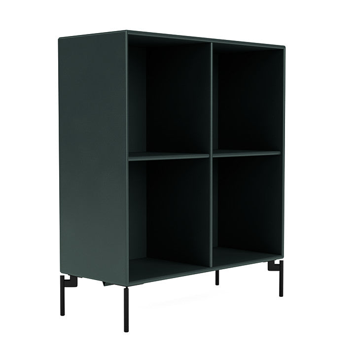 [product_category]-Montana Show Bookcase With Legs, Black Jade/Black-Montana Furniture-5715288031626-0000SHOW-163-03-MON-3