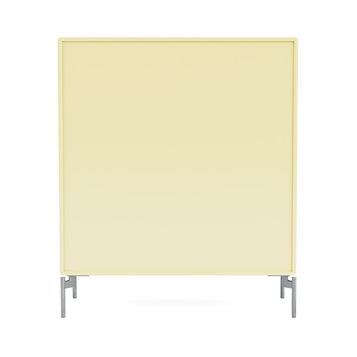[product_category]-Montana Show Bookcase With Legs, Camomile/Matt Chrome-Montana Furniture-5715288031329-0000SHOW-159-01-MON-4