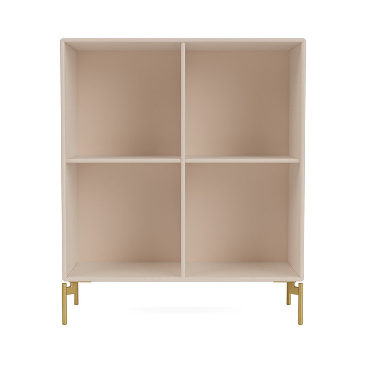 [product_category]-Montana Show Bookcase With Legs, Clay/Brass-Montana Furniture-5715288368630-0000SHOW-168-09-MON-2