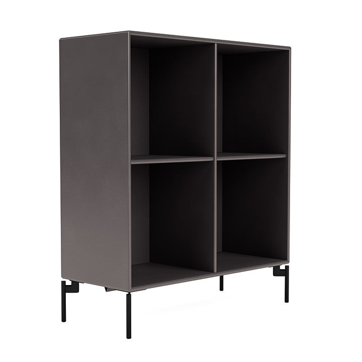 [product_category]-Montana Show Bookcase With Legs, Coffee/Black-Montana Furniture-5715288031824-0000SHOW-35-03-MON-3