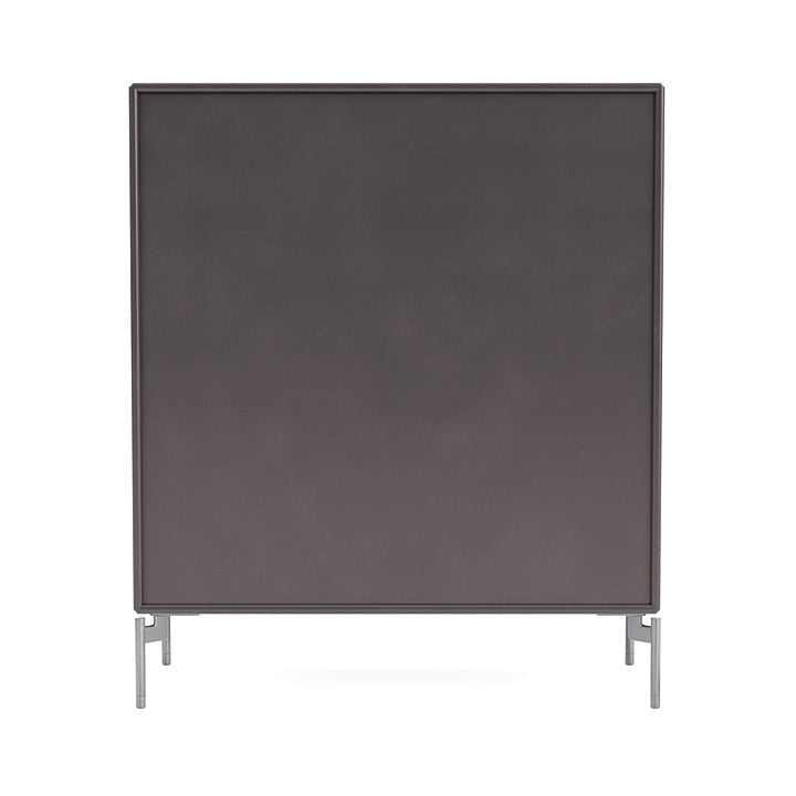 [product_category]-Montana Show Bookcase With Legs, Coffee/Matt Chrome-Montana Furniture-5715288031800-0000SHOW-35-01-MON-4