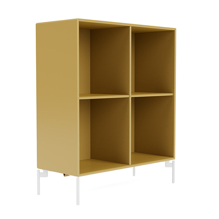 [product_category]-Montana Show Bookcase With Legs, Cumin/Snow White-Montana Furniture-5715288031220-0000SHOW-157-02-MON-3