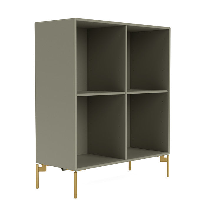 [product_category]-Montana Show Bookcase With Legs, Fennel/Brass-Montana Furniture-5715288030544-0000SHOW-144-09-MON-3