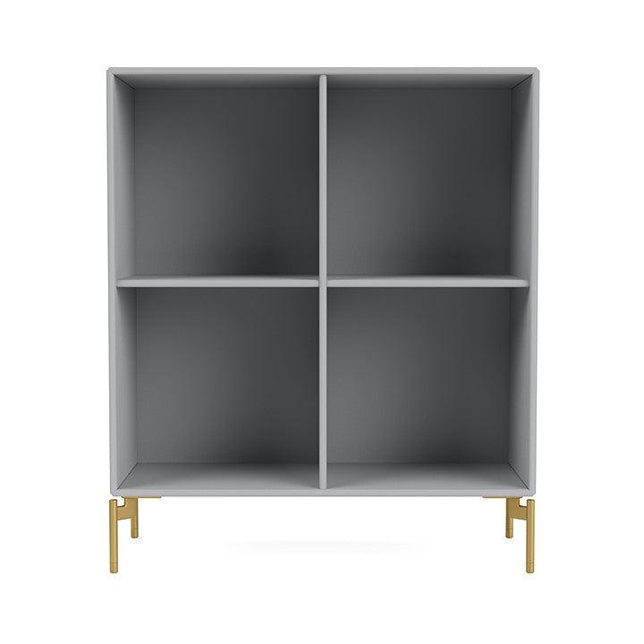 [product_category]-Montana Show Bookcase With Legs, Fjord/Brass-Montana Furniture-5715288029777-0000SHOW-02-09-MON-2