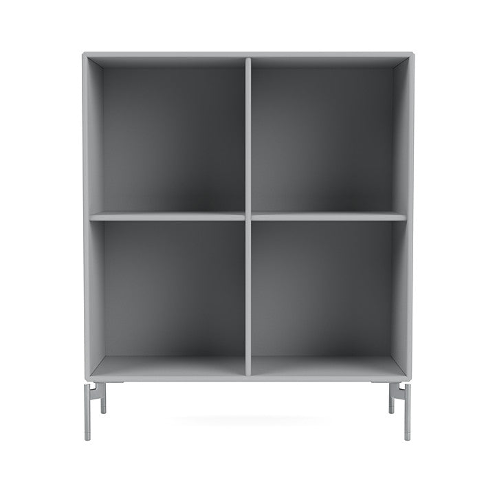 [product_category]-Montana Show Bookcase With Legs, Fjord/Matt Chrome-Montana Furniture-5715288029722-0000SHOW-02-01-MON-2