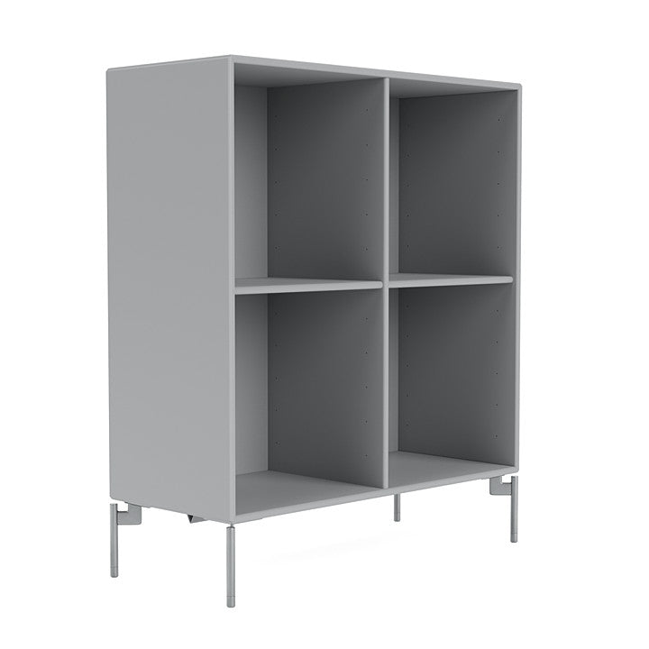 [product_category]-Montana Show Bookcase With Legs, Fjord/Matt Chrome-Montana Furniture-5715288029722-0000SHOW-02-01-MON-3