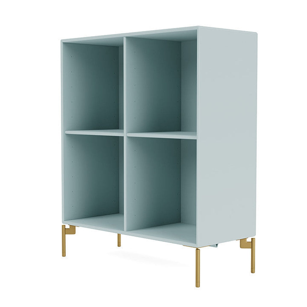[product_category]-Montana Show Bookcase With Legs, Flint/Brass-Montana Furniture-5715288030797-0000SHOW-148-09-MON-1