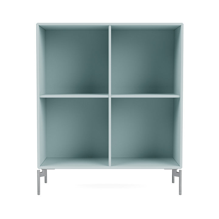 [product_category]-Montana Show Bookcase With Legs, Flint/Matt Chrome-Montana Furniture-5714322729116-0000SHOW-148-01-MON-2