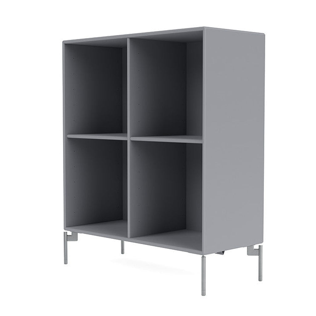 [product_category]-Montana Show Bookcase With Legs, Graphic/Matt Chrome-Montana Furniture-5715288029876-0000SHOW-100-01-MON-1