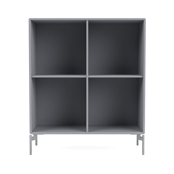 [product_category]-Montana Show Bookcase With Legs, Graphic/Matt Chrome-Montana Furniture-5715288029876-0000SHOW-100-01-MON-2