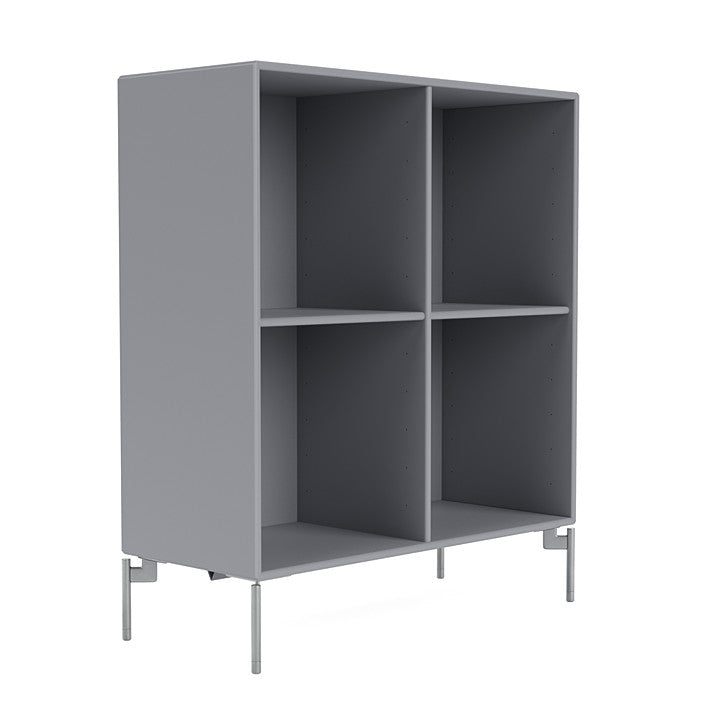 [product_category]-Montana Show Bookcase With Legs, Graphic/Matt Chrome-Montana Furniture-5715288029876-0000SHOW-100-01-MON-3