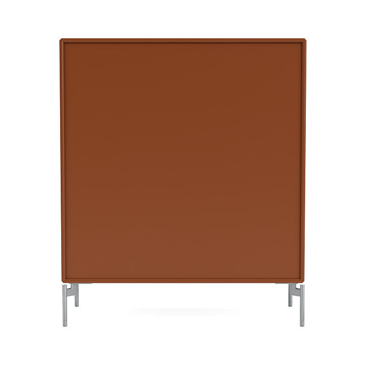 [product_category]-Montana Show Bookcase With Legs, Hazelnut/Matt Chrome-Montana Furniture-5715288030605-0000SHOW-146-01-MON-4