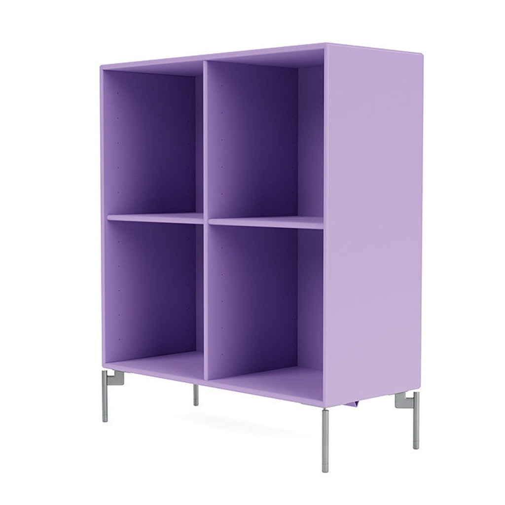 [product_category]-Montana Show Bookcase With Legs, Iris/Matt Chrome-Montana Furniture-5715288031664-0000SHOW-164-01-MON-1