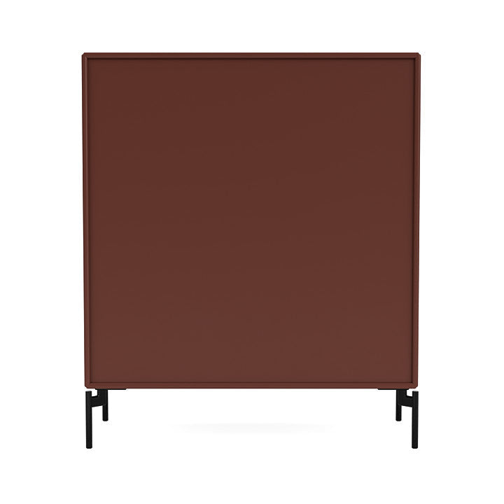 [product_category]-Montana Show Bookcase With Legs, Masala/Black-Montana Furniture-5715288031114-0000SHOW-155-03-MON-4