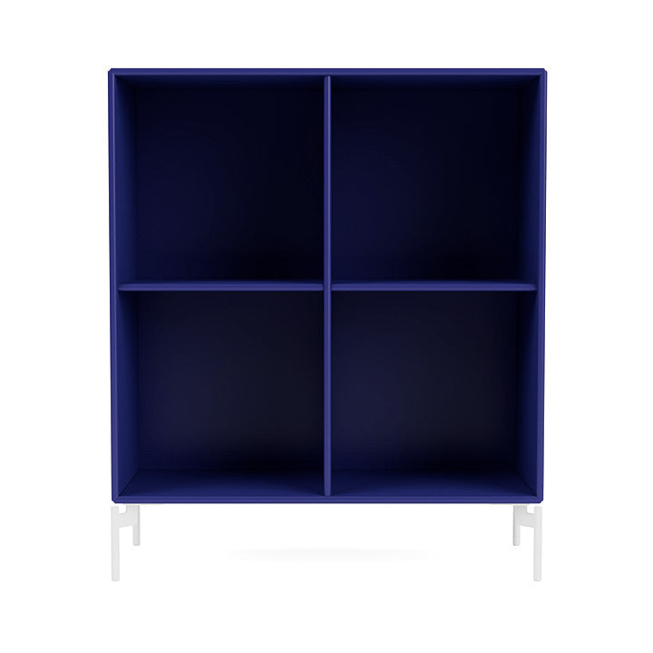 [product_category]-Montana Show Bookcase With Legs, Monarch Blue/Snow White-Montana Furniture-5715288029968-0000SHOW-135-02-MON-2