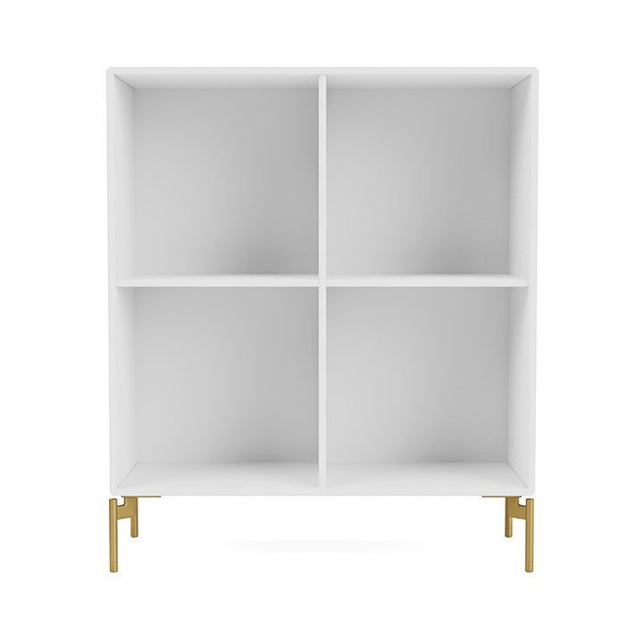 [product_category]-Montana Show Bookcase With Legs, New White/Brass-Montana Furniture-5714322948135-0000SHOW-101-09-MON-2