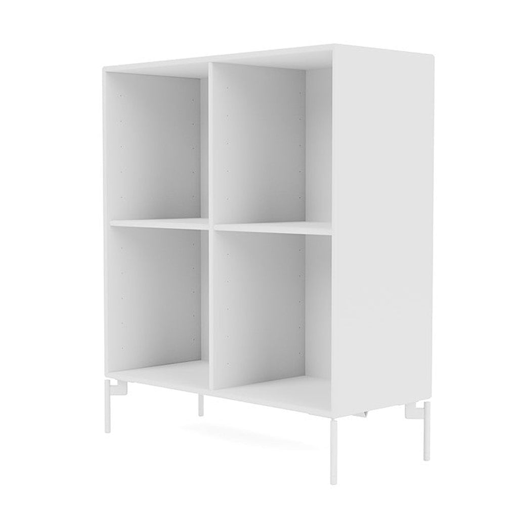 [product_category]-Montana Show Bookcase With Legs, New White/Snow White-Montana Furniture-5714322734318-0000SHOW-101-02-MON-1