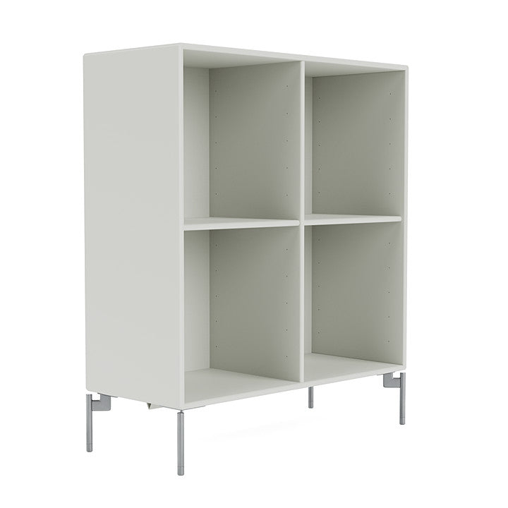 [product_category]-Montana Show Bookcase With Legs, Nordic/Matt Chrome-Montana Furniture-5714322736664-0000SHOW-09-01-MON-3