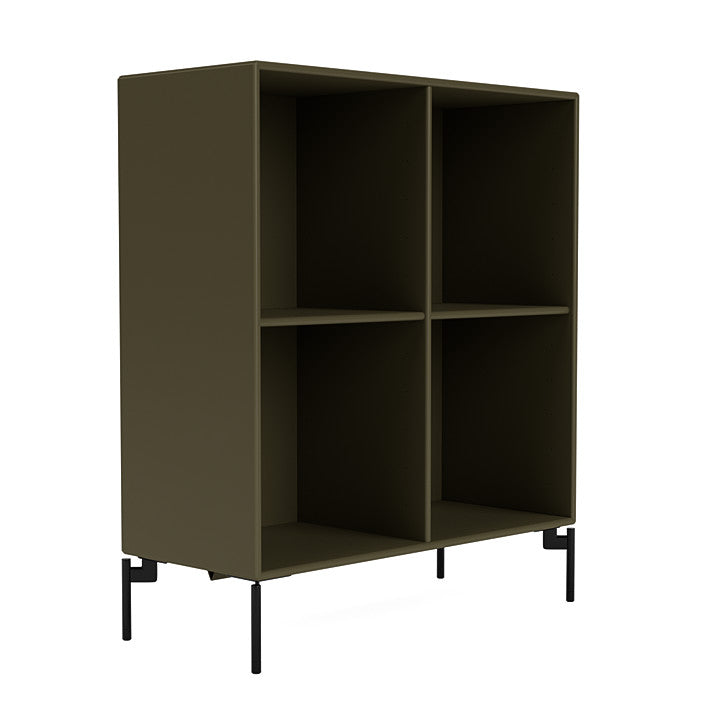 [product_category]-Montana Show Bookcase With Legs, Oregano/Black-Montana Furniture-5715288030193-0000SHOW-139-03-MON-3