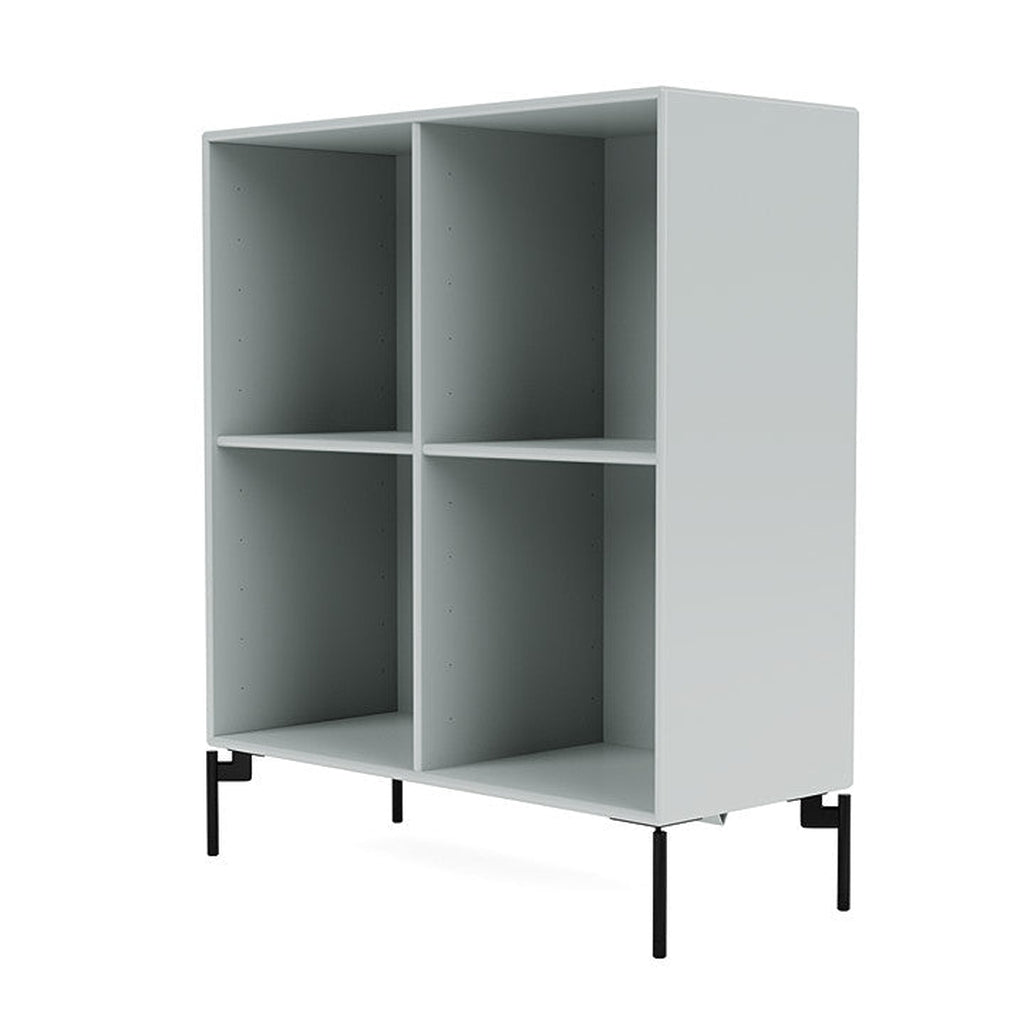 [product_category]-Montana Show Bookcase With Legs, Oyster/Black-Montana Furniture-5715288031169-0000SHOW-156-03-MON-1