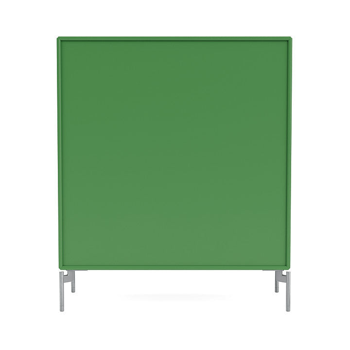 [product_category]-Montana Show Bookcase With Legs, Parsley/Matt Chrome-Montana Furniture-5715288030964-0000SHOW-152-01-MON-4