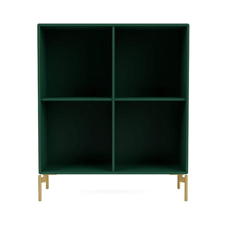 [product_category]-Montana Show Bookcase With Legs, Pine/Brass-Montana Furniture-5714322964241-0000SHOW-136-09-MON-2