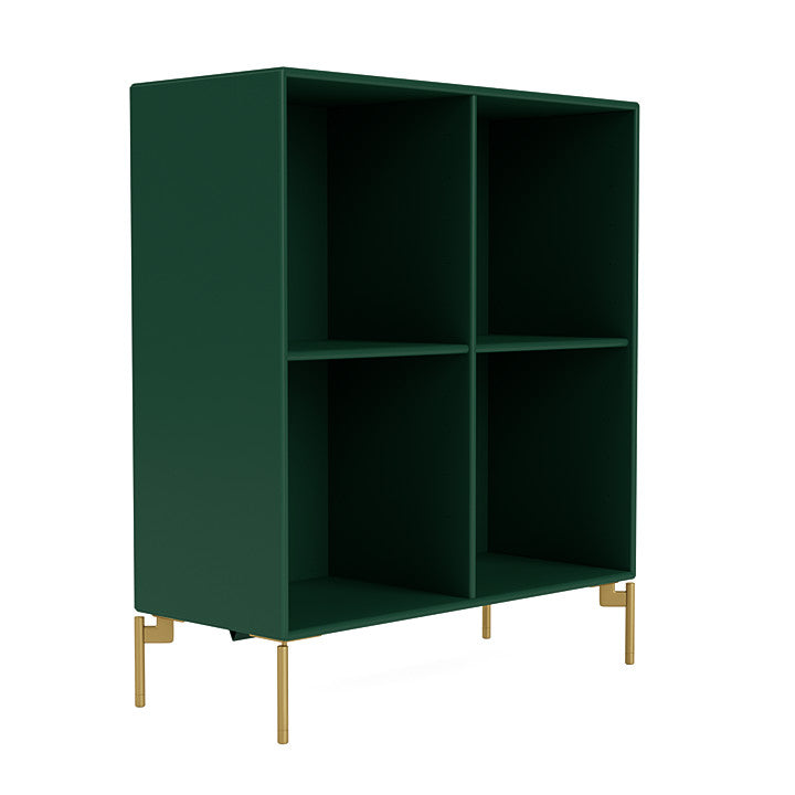[product_category]-Montana Show Bookcase With Legs, Pine/Brass-Montana Furniture-5714322964241-0000SHOW-136-09-MON-3