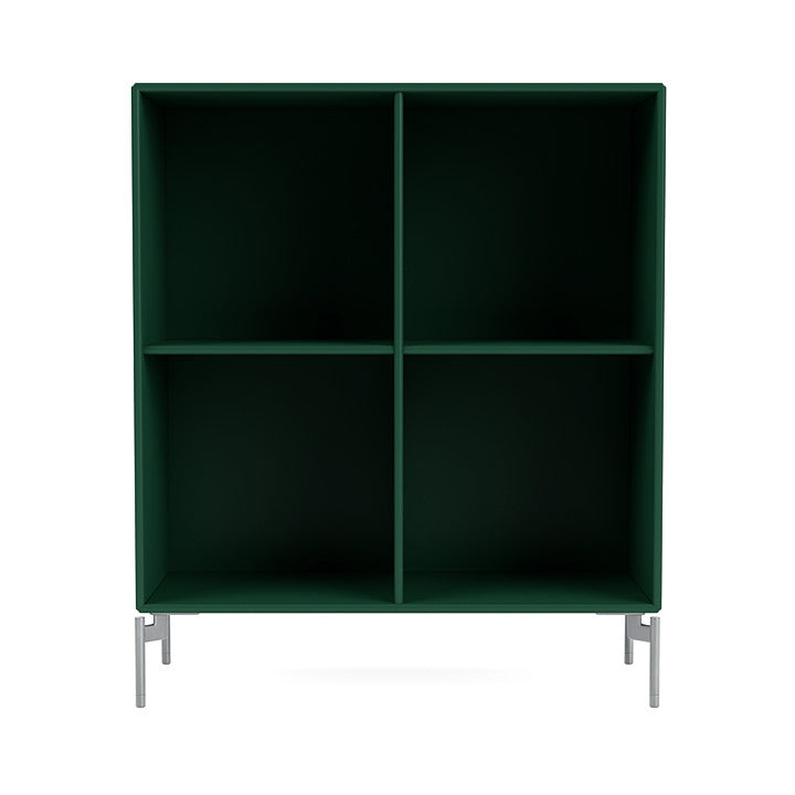 [product_category]-Montana Show Bookcase With Legs, Pine/Matt Chrome-Montana Furniture-5715288030001-0000SHOW-136-01-MON-2