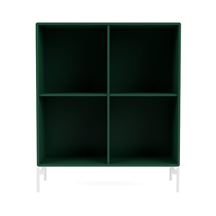 [product_category]-Montana Show Bookcase With Legs, Pine/Snow White-Montana Furniture-5715288030018-0000SHOW-136-02-MON-2