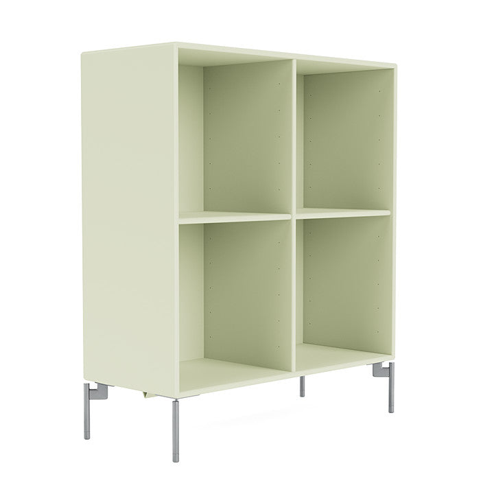 [product_category]-Montana Show Bookcase With Legs, Pomelo/Matt Chrome-Montana Furniture-5715288030230-0000SHOW-140-01-MON-3