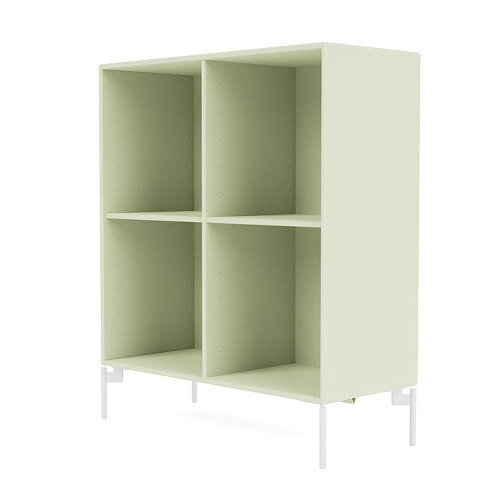 [product_category]-Montana Show Bookcase With Legs, Pomelo/Snow White-Montana Furniture-5715288030247-0000SHOW-140-02-MON-1