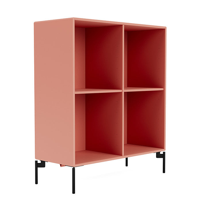 [product_category]-Montana Show Bookcase With Legs, Rhubarb/Black-Montana Furniture-5715288030926-0000SHOW-151-03-MON-3